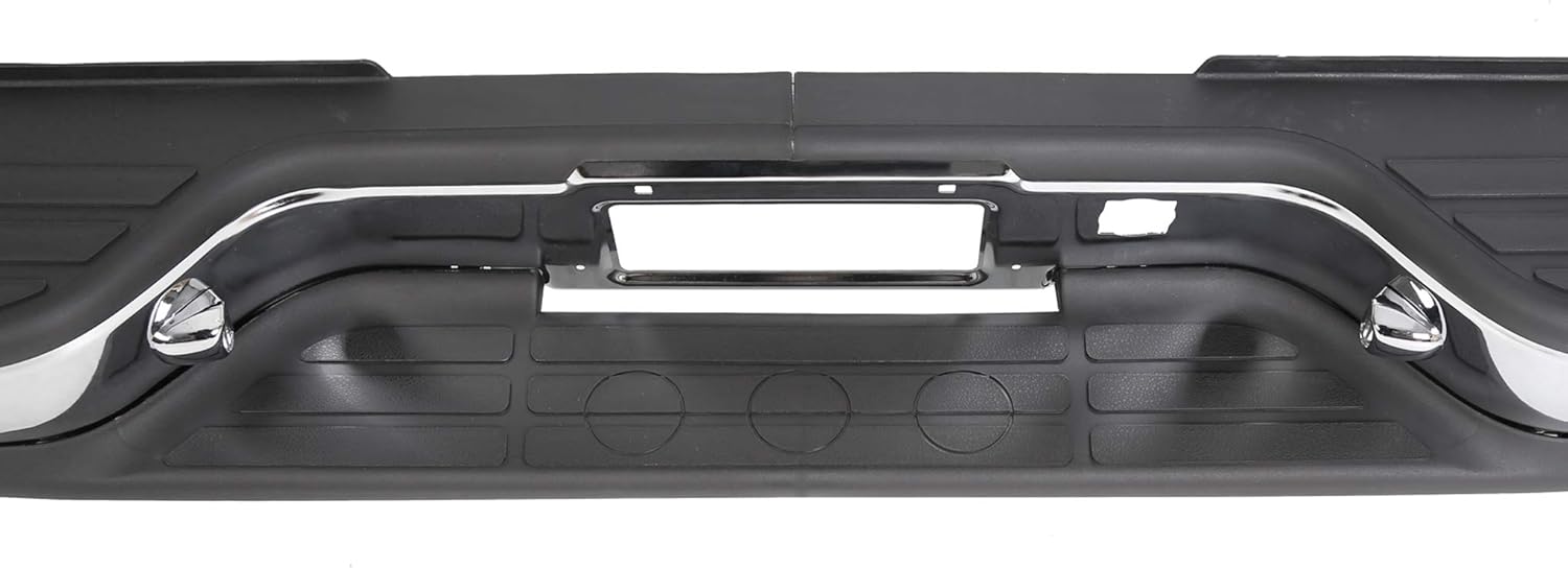 Rear Step Bumper For 1999-2007 Chevy Silverado GMC Sierra 2500 HD 3500 Truck Chrome Steel Replacement for GM1103129 12504134