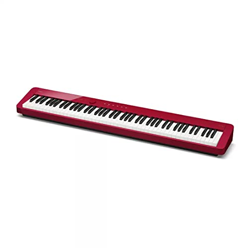 Casio Privia PX-S1100 Digital Piano Bundle with CS-68 Furniture Stand, SP-34 Sustain Pedal, Bench, Instructional Book, DVD, Online Piano Lessons