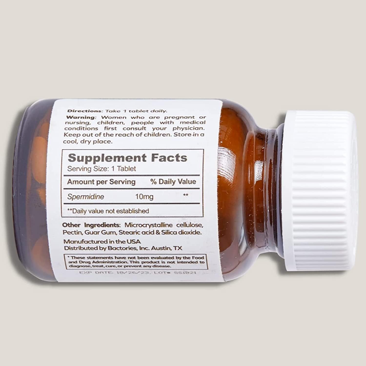 Moby Spermidine Supplement - Over 100x More Potent Than Wheat Germ Extract - 10mg Per Capsule - 99% Pure Spermidine - Clinically Tested