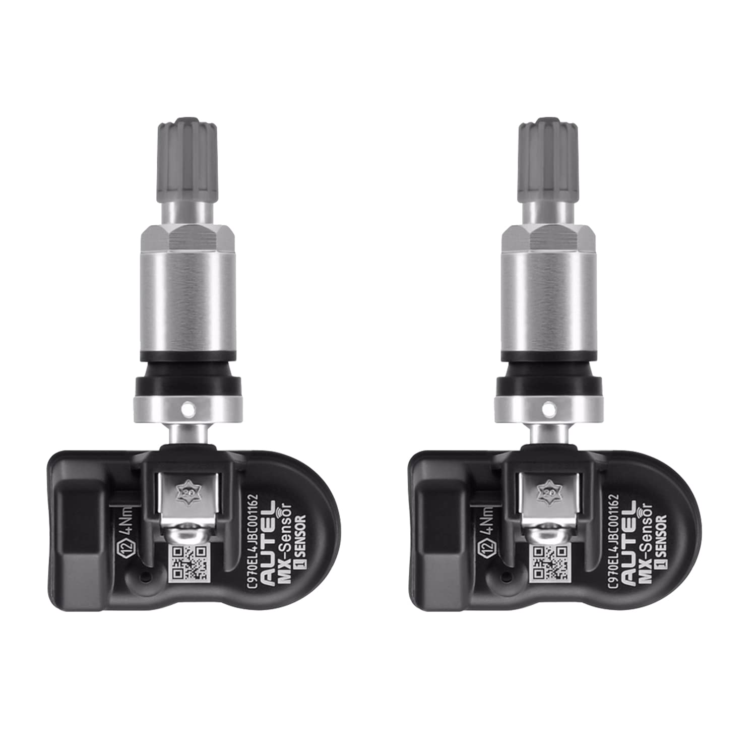 Autel TPMS Sensor MX-Sensor TPS218 315MHz+433MHz 2 in 1 Dual Frequency Replaced OEM Tire Pressure Sensor Universal Programmable Screw-in Sensor Sets