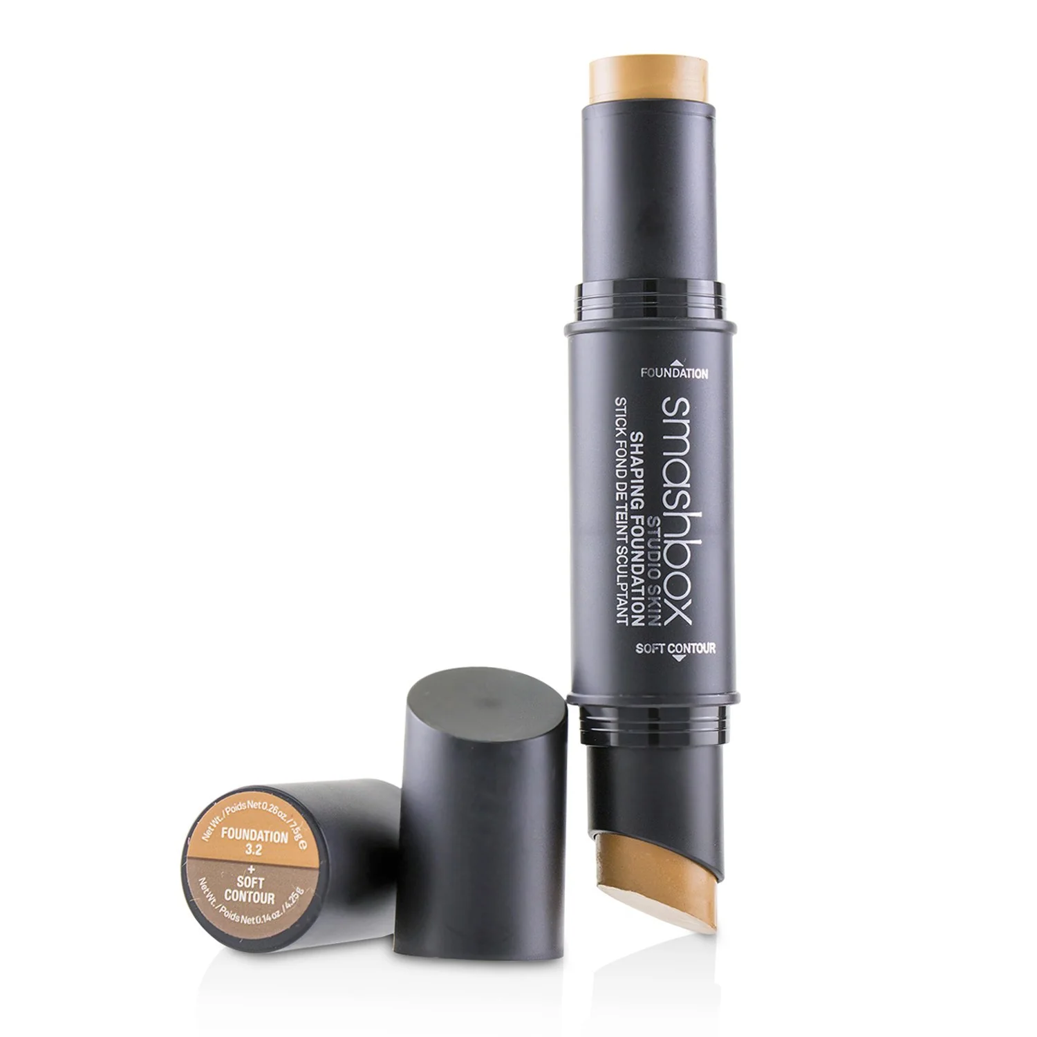 Smashbox Studio Skin Shaping Foundation + Soft Contour Stick - # 3.3 Warm Medium Beige  11.75g/0.4oz