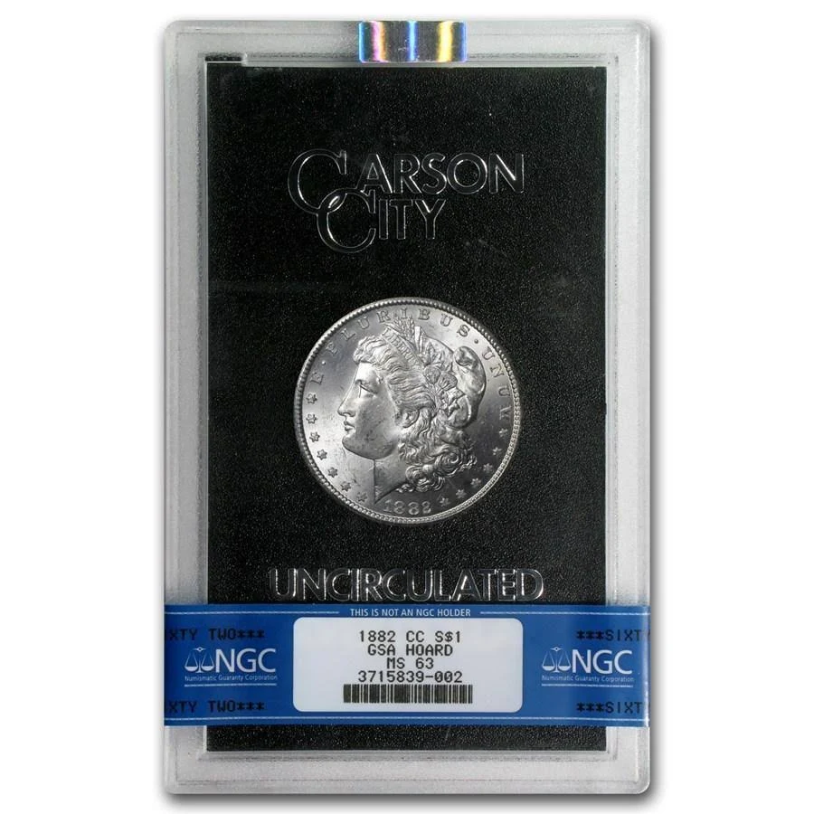1882-CC Morgan Dollar MS-63 NGC (GSA) by American Heritage Bullion
