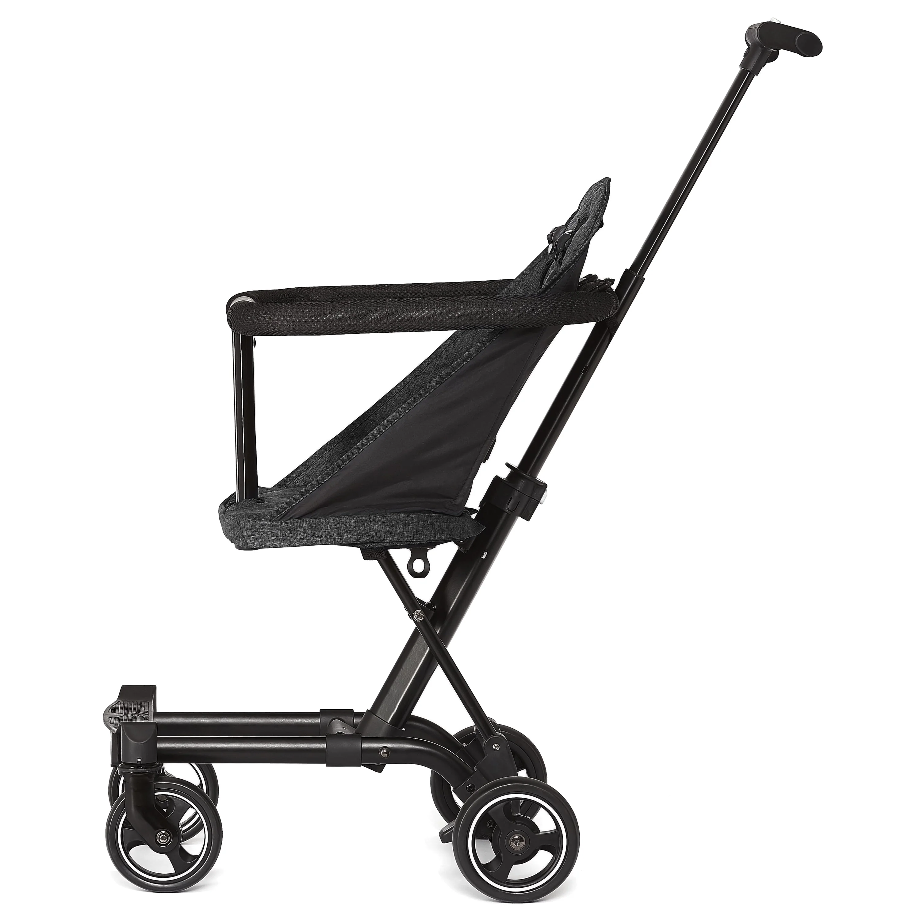 Dream On Me Coast Rider | Travel Stroller | Lightweight Stroller | Compact | Portable | Vacation Friendly Stroller, Black