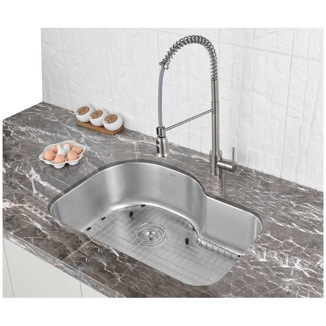 Ruvati 32 Undermount 16 Gauge Single Bowl Kitchen Sink RVM4700 - Shop Hardware Tools Online Store