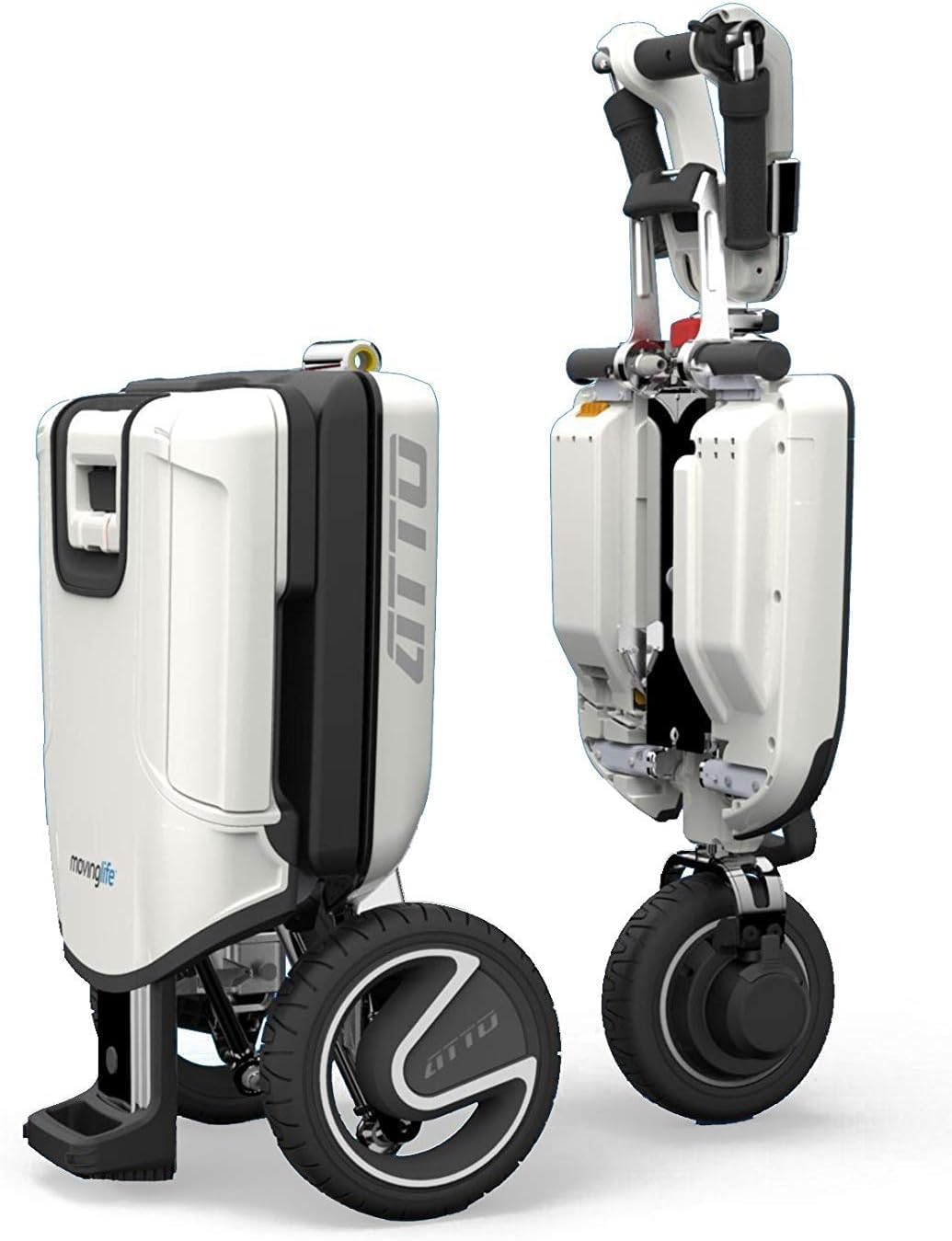 Generic ATTO Folding Mobility Scooter with Extended Range Battery