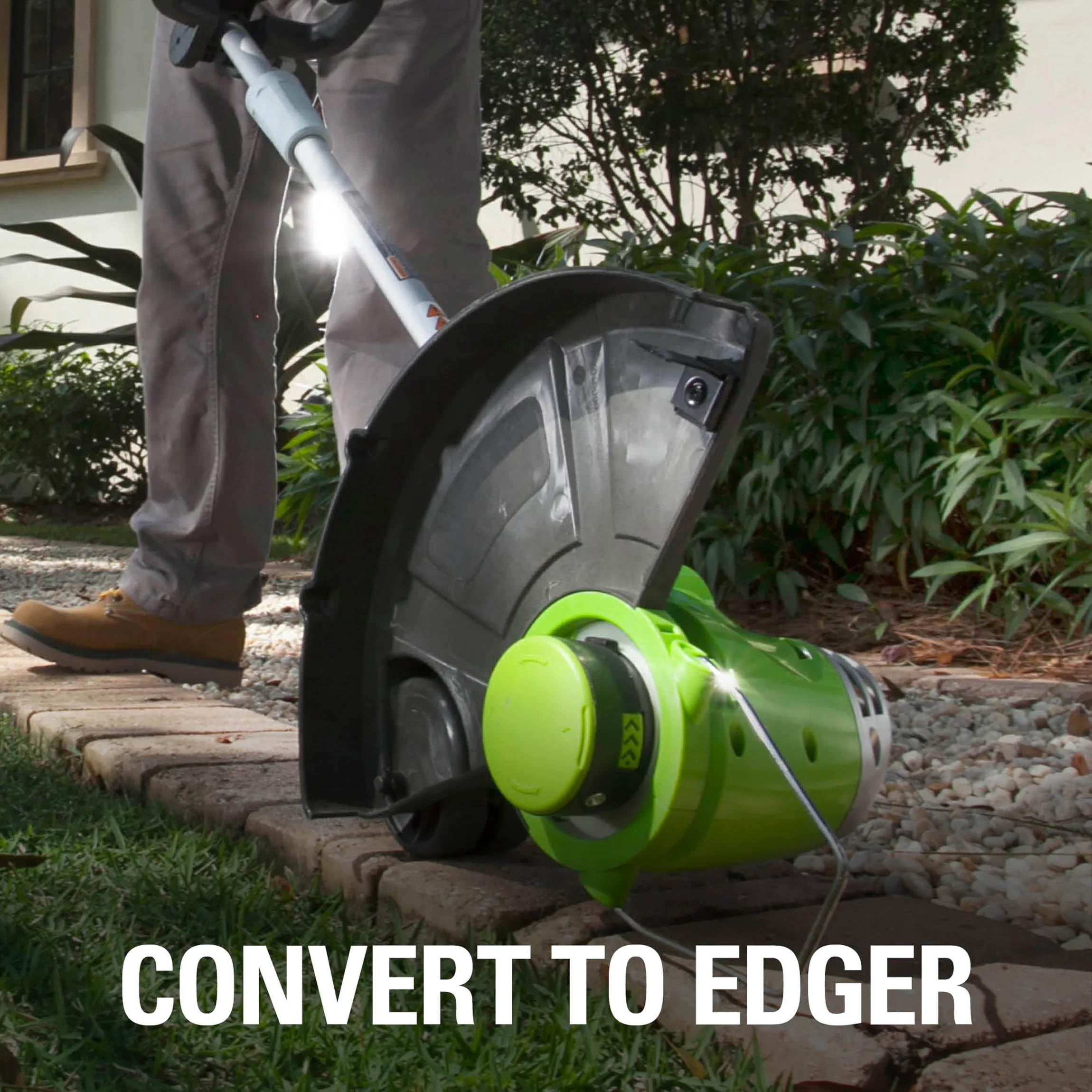 Greenworks 5.5 Amp 15 in Corded Electric String Trimmer, 21272