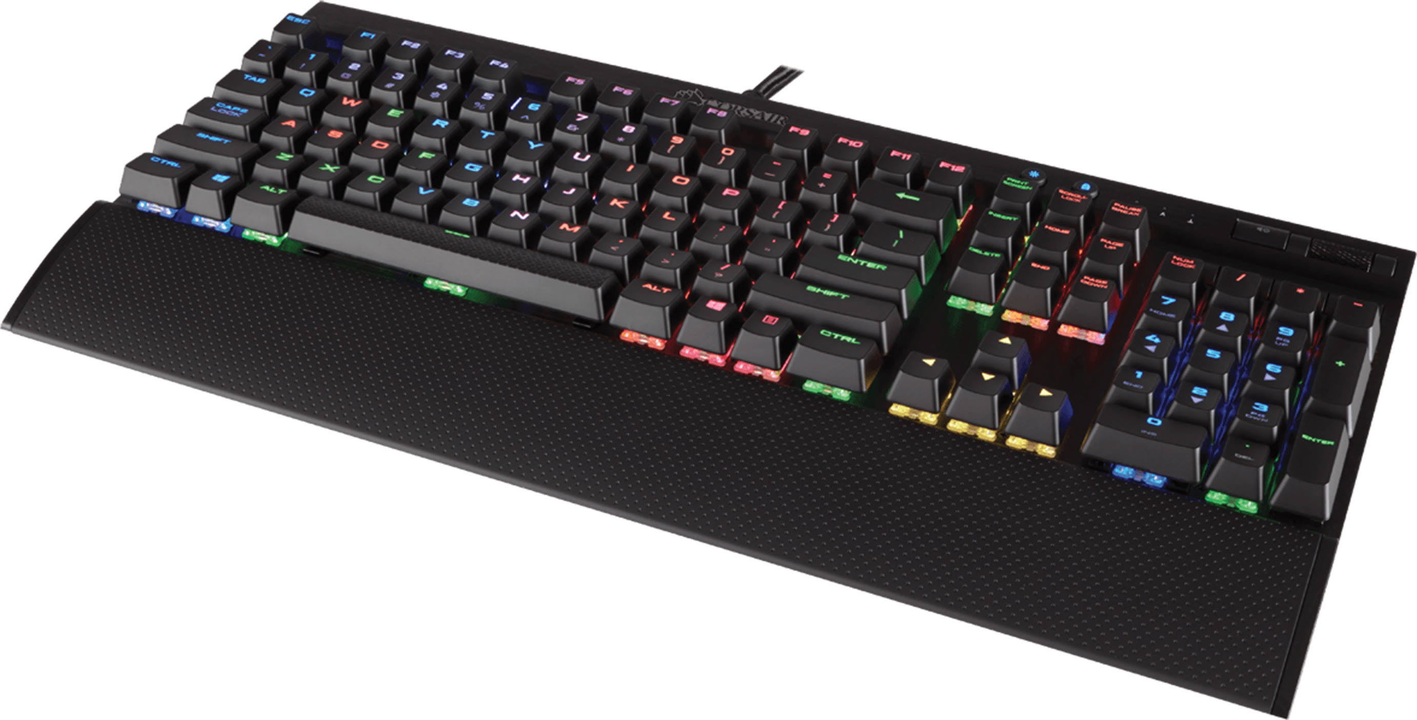 Corsair Gaming K70 RGB Rapidfire Mechanical Keyboard - Black - RGB LED Backlit