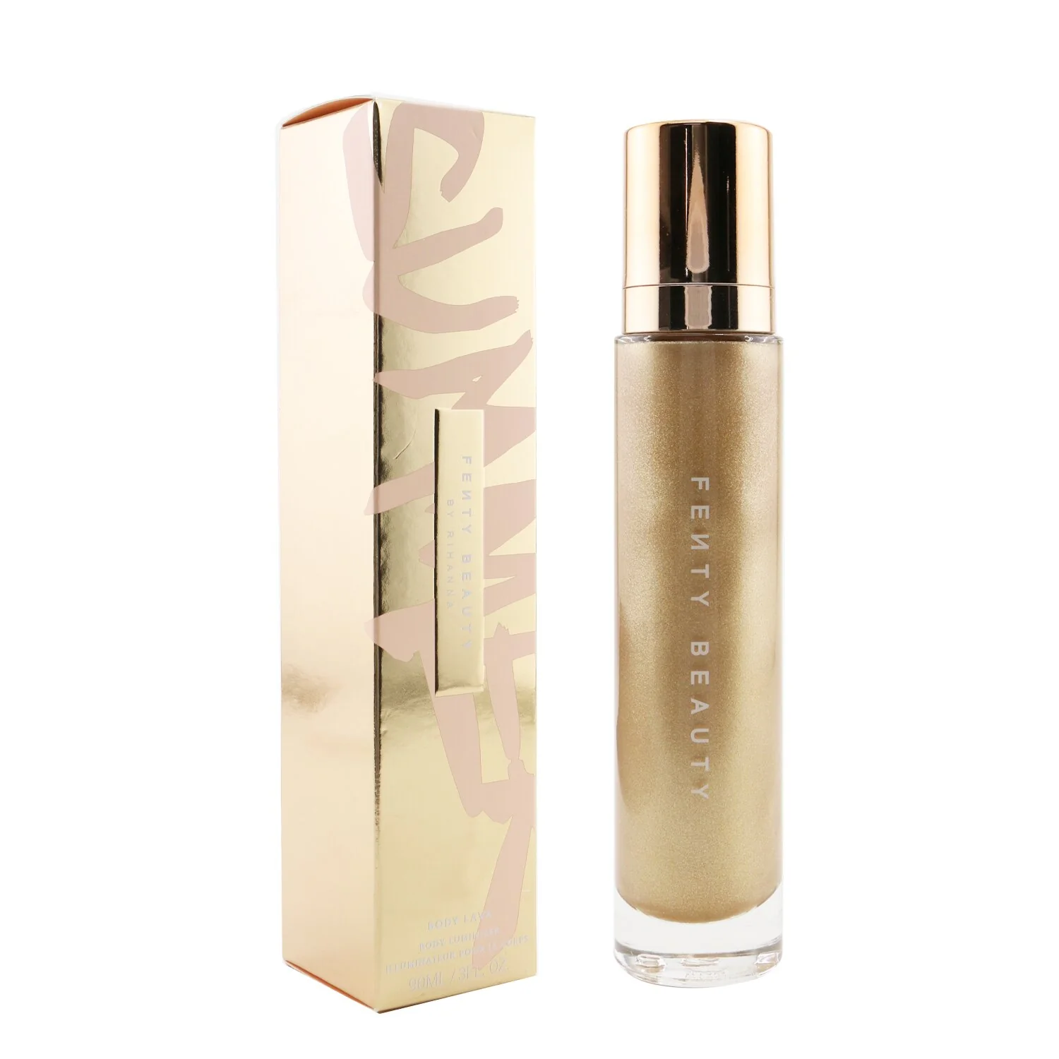 Fenty Beauty by Rihanna Body Lava Body Luminizer - # Brown Sugar (Glistening Bronze) 90ml/3oz