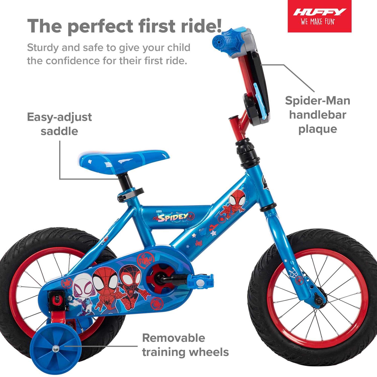 Huffy Marvel Spidey His Amazing Friends Bike - Sports Supplies Online Store