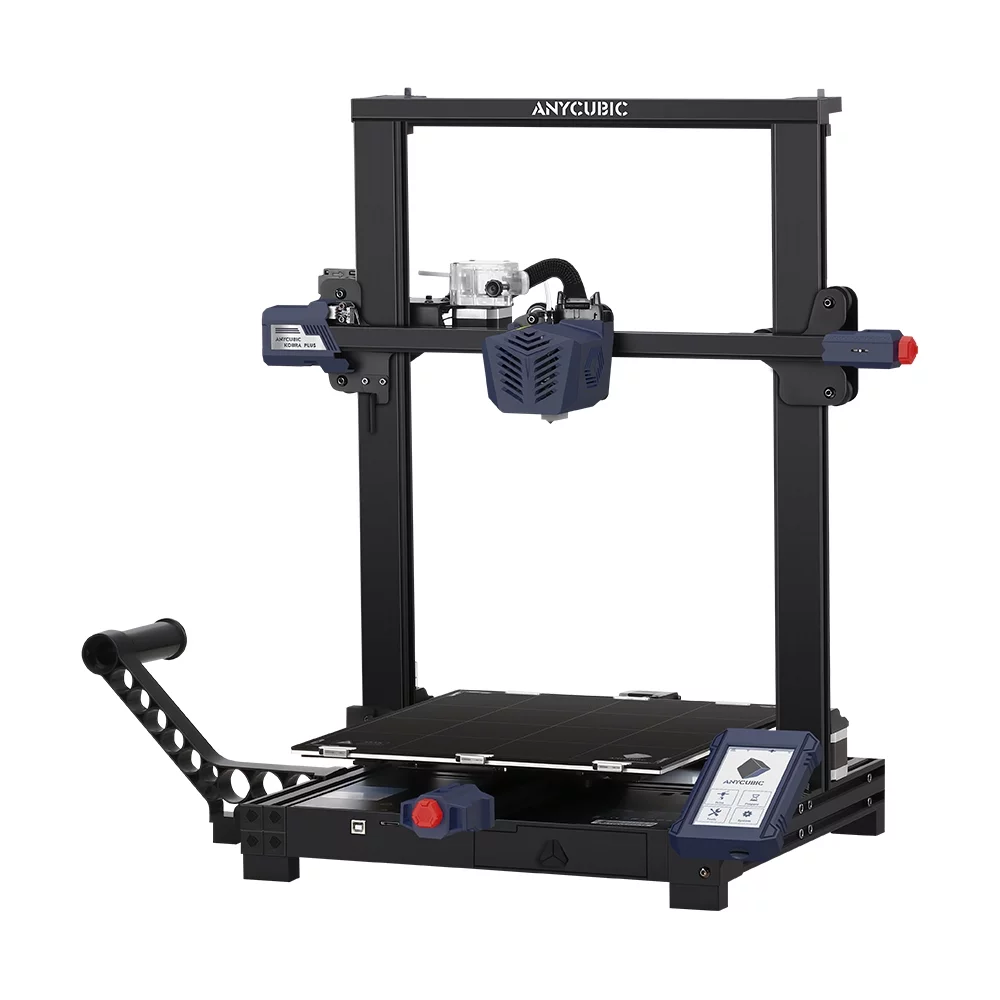 Anycubic 3D Printer Kobra Plus Auto Leveling, Large 3D Printer with Smart Precise 25-Point Leveling, Large Build Volume 13.8x11.8x11.8inch