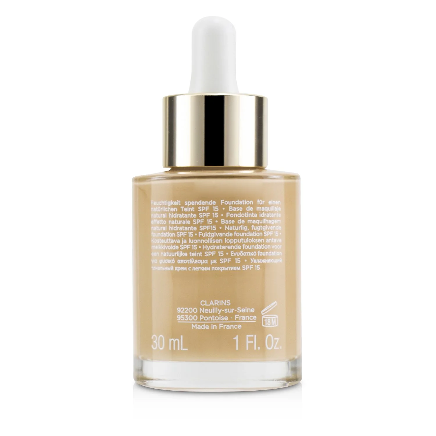 Clarins Skin Illusion Natural Hydrating Foundation SPF 15 # 105 Nude  30ml/1oz