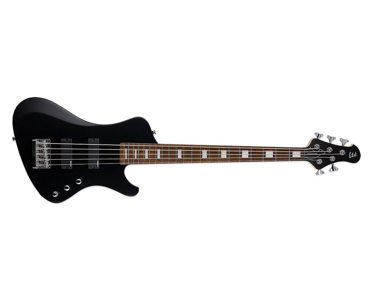 ESP LTD Stream-205 Black Satin 5 String Bass Guitar