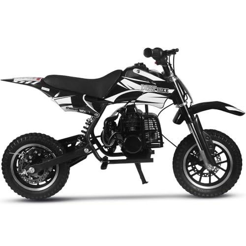 MotoTec DB-01 50cc 2-Stroke Kids Gas Dirt Bike Blue