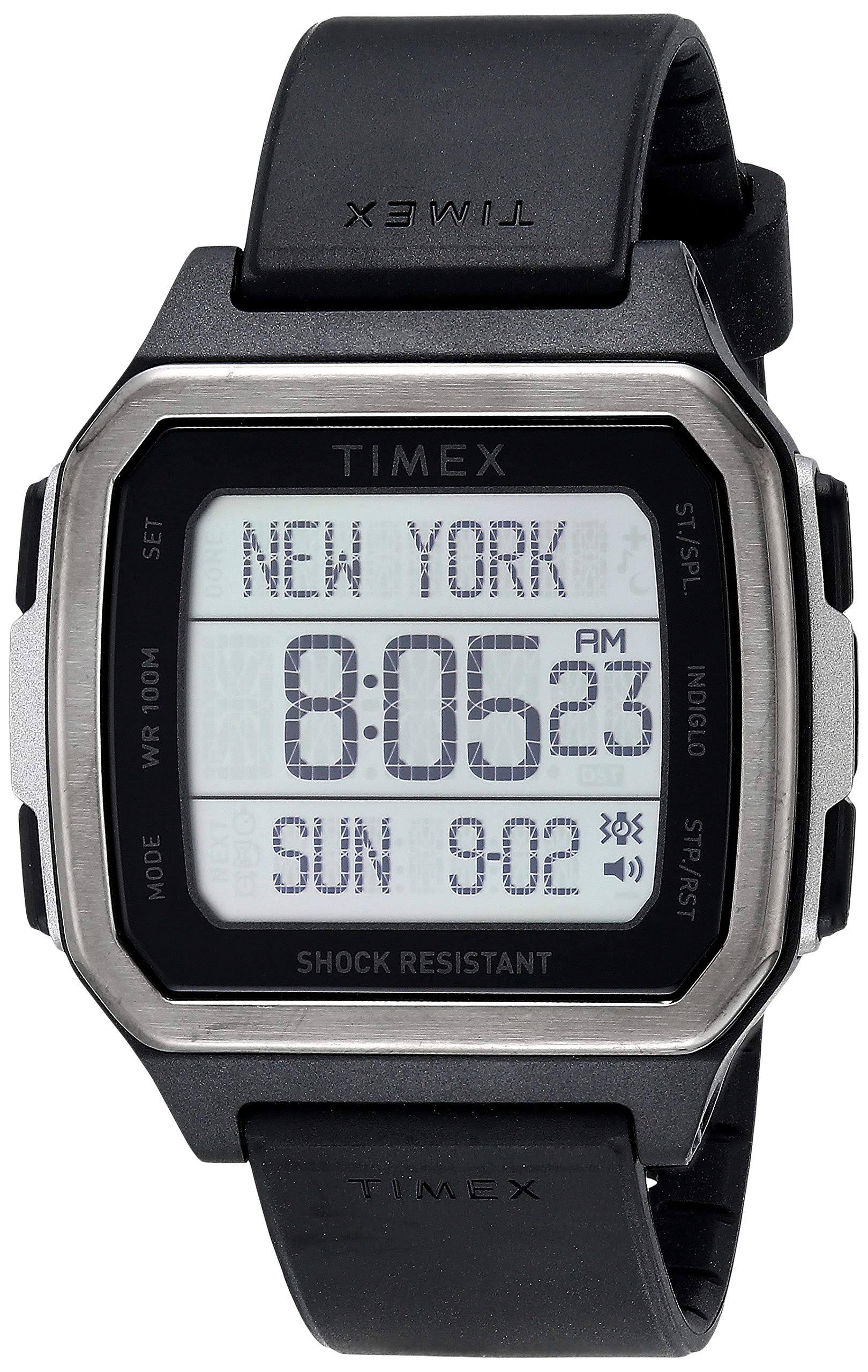 Timex Tw5m29000jv Command Urban 47mm - Black Case w/Black Strap
