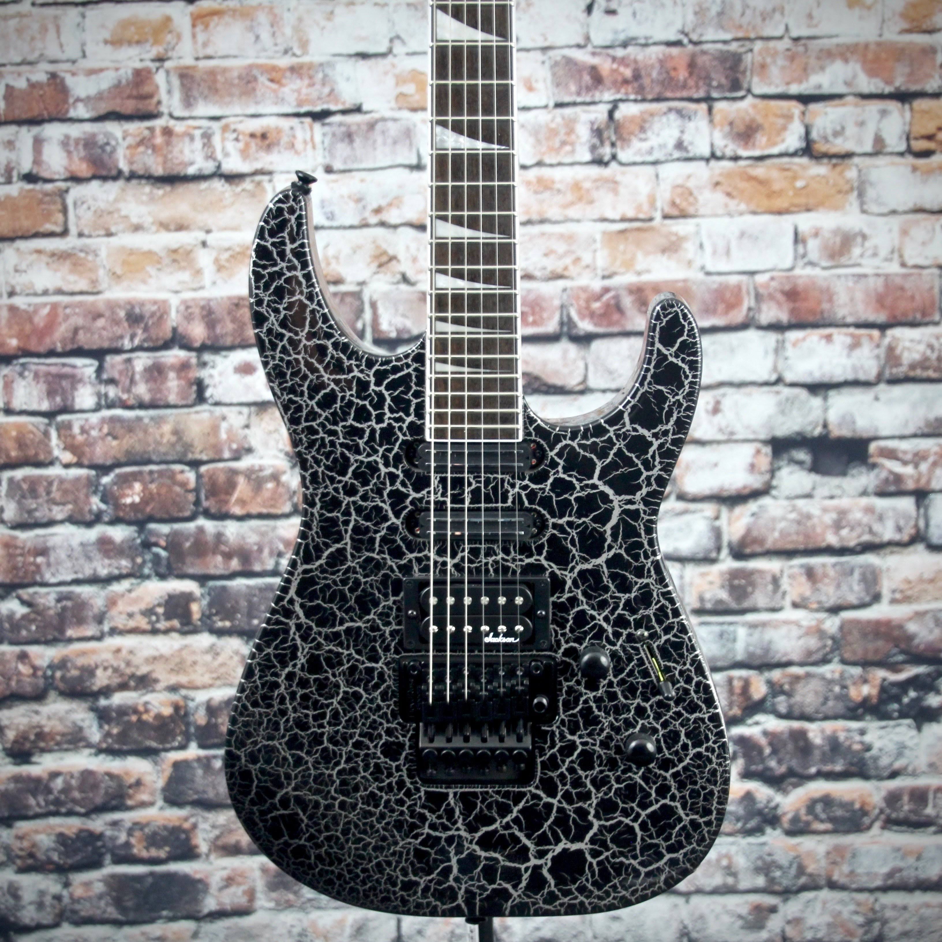 Jackson x Series Soloist SL3X DX Crackle Electric Guitar Silver