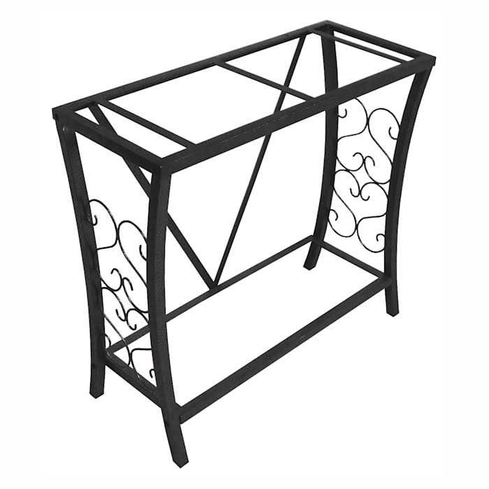 Aquatic Fundamentals Black Scroll Aquarium Stand - Pet Supplies online store