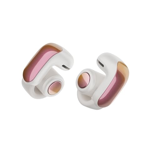 Bose Ultra Open Bluetooth Earbuds, True Wireless Earbuds with OpenAudio for Awareness, Clip On Design for Comfort, Immersive Audio