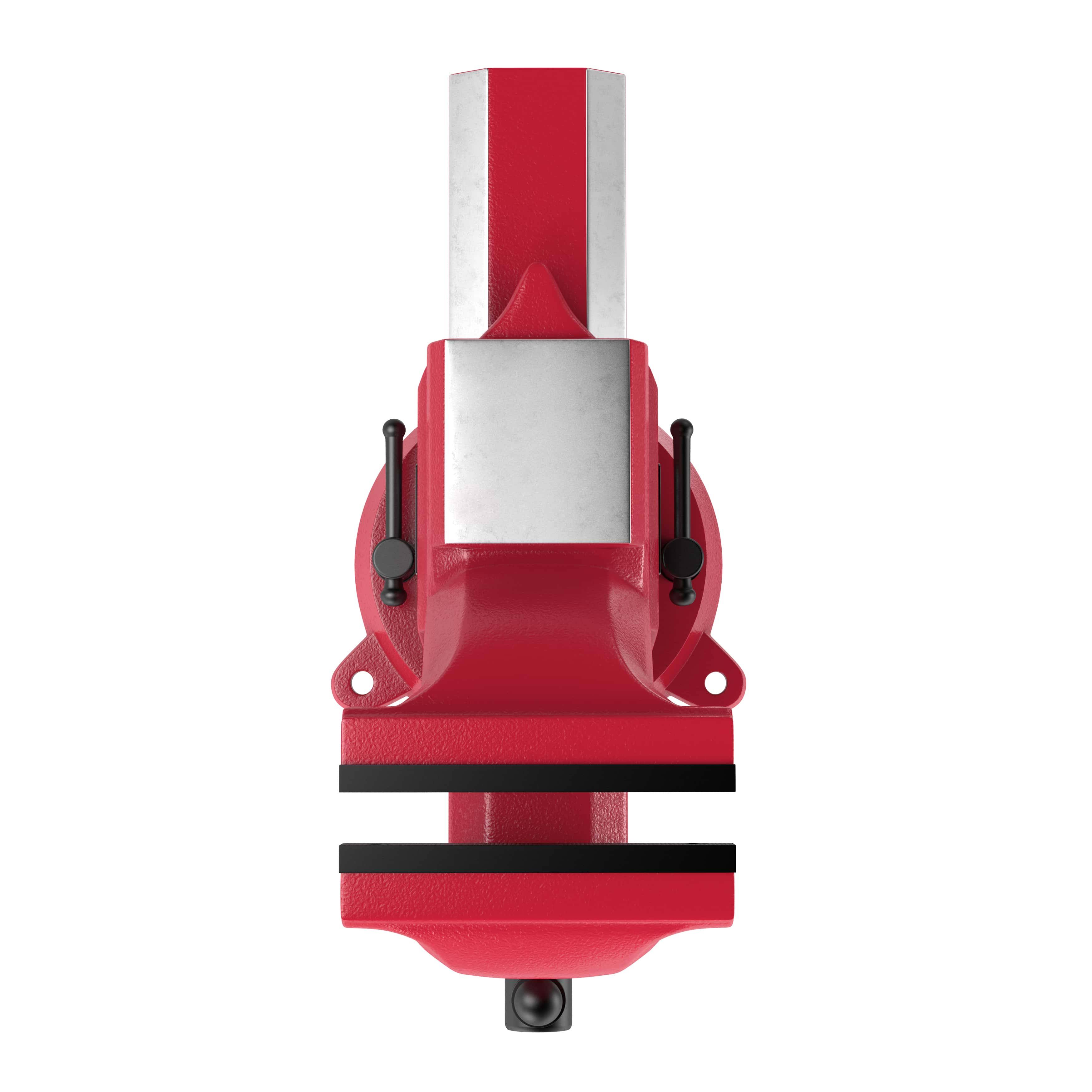 Olsa Tools 4 inch Bench Vise | 360° Swivel Base | 5,500 lb Clamping Force | for