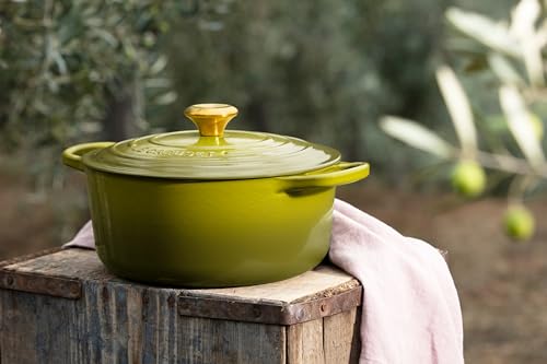 Le Creuset Enameled Cast Iron Signature Round Dutch Oven, 5.5 qt., Cerise