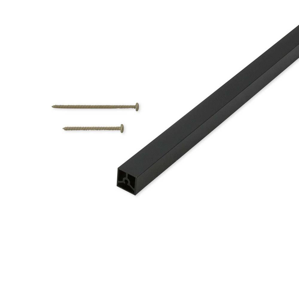 TimberTech Square Aluminum Balusters - Pack of 20 - Black - 31x22 - Horizontal