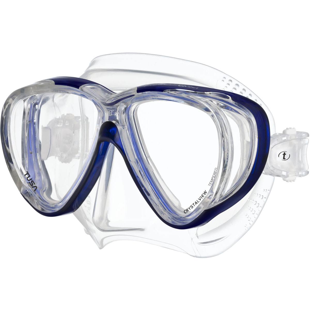 Tusa Freedom Quad Mask - Black/Fist Tale Blue