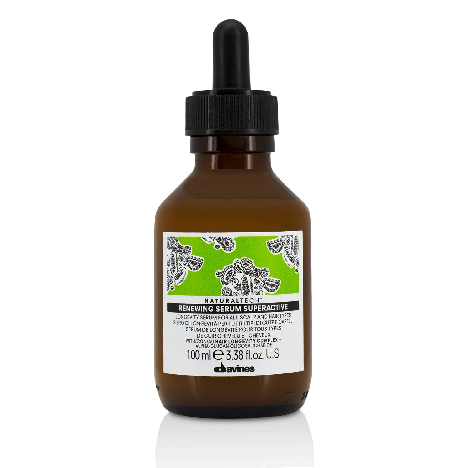 Davines Natural Tech Renewing Serum Superactive (For All Scalp and Hair Types)  100ml/3.38oz