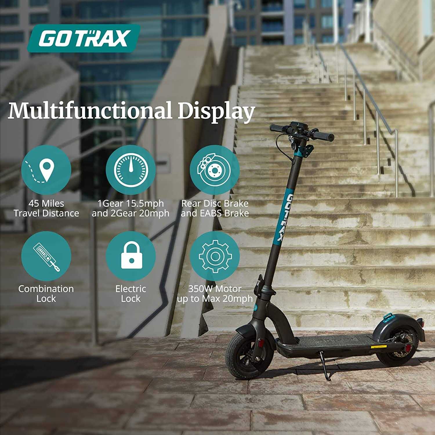 Gotrax GMAX Ultra Electric Scooter - Sports Supplies Online Store