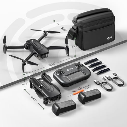Holy Stone GPS Drone With 4K EIS Camera For Adults, HS175G 249g Foldable RC Quadcopter With Auto Return, Follow Me, 60 Mins Flight Time