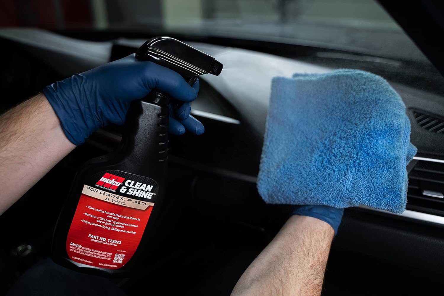 Malco All-in-One Auto Detailing Kit – Best Interior & Exterior Car Cleaning & Conditioning Kit/Includes 6 Professional Grade Car Detailing Products