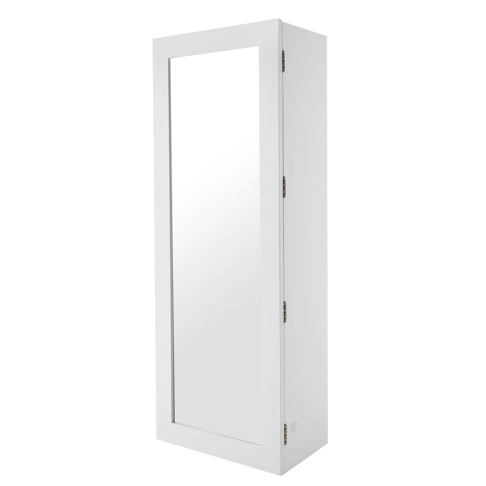 Miumaeov Wall Mounted Ironing Board with Storage Cabinet, Built in Ironing Board & Folding Support Leg, Wall-Mounted Mirrors for Home