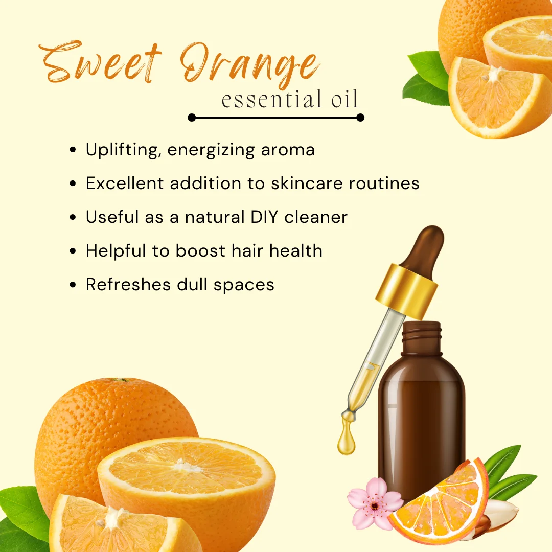 Sweet Orange Essential Oil - 128 fl oz (1 Gallon) Plastic Bottle w/ Cap - 100% Pure Essential Oil by GreenHealth