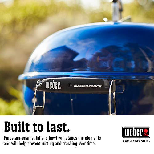 Weber Master-Touch 22" Charcoal Grill, Smoke