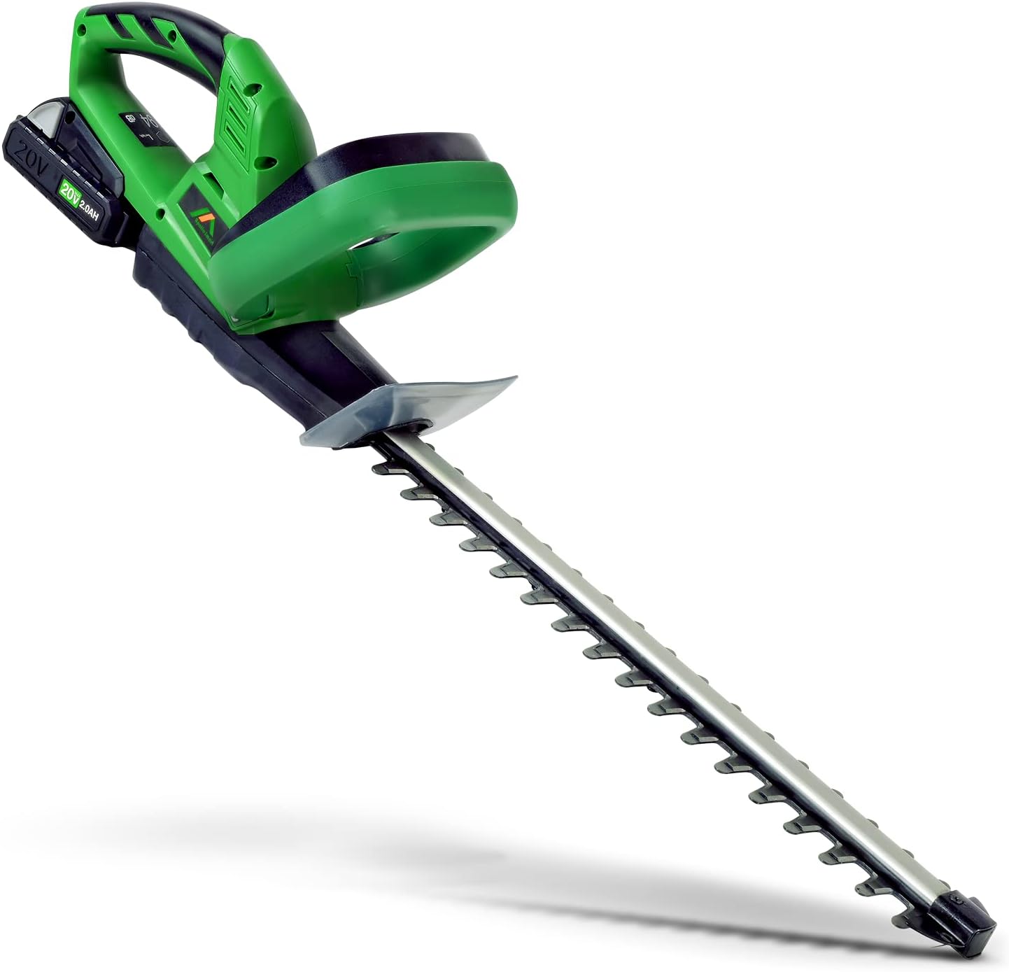 Apollo Smart Hedge Trimmer 17-Inch Cordless Electric 20V 2Ah Lightweight Lawn and Garden Landscaping