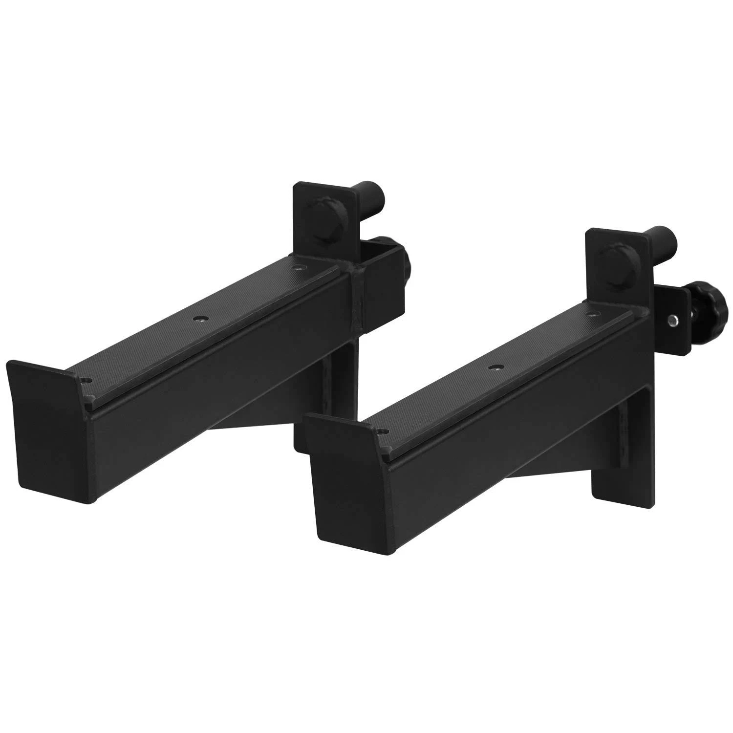 Yes4all Safety Spotter Arms for 2x2 Power Rack, Safety Squat Bar Extension, Lift Safety