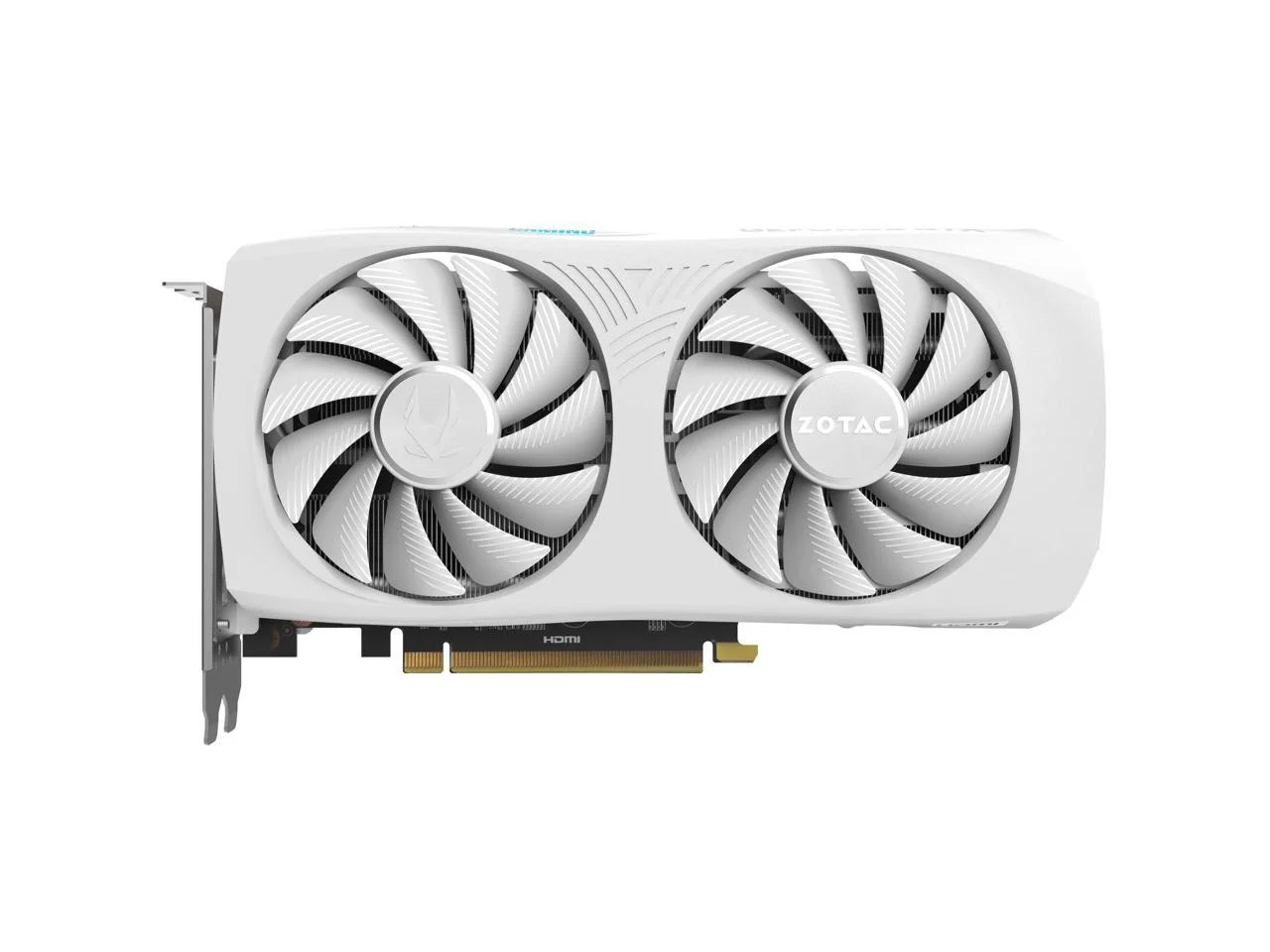 ZOTAC GAMING GeForce RTX 4070 SUPER Twin Edge OC White DLSS 3 12GB GDDR6X 192-bit 21 Gbps PCIE 4.0 Compact Gaming Graphics Card