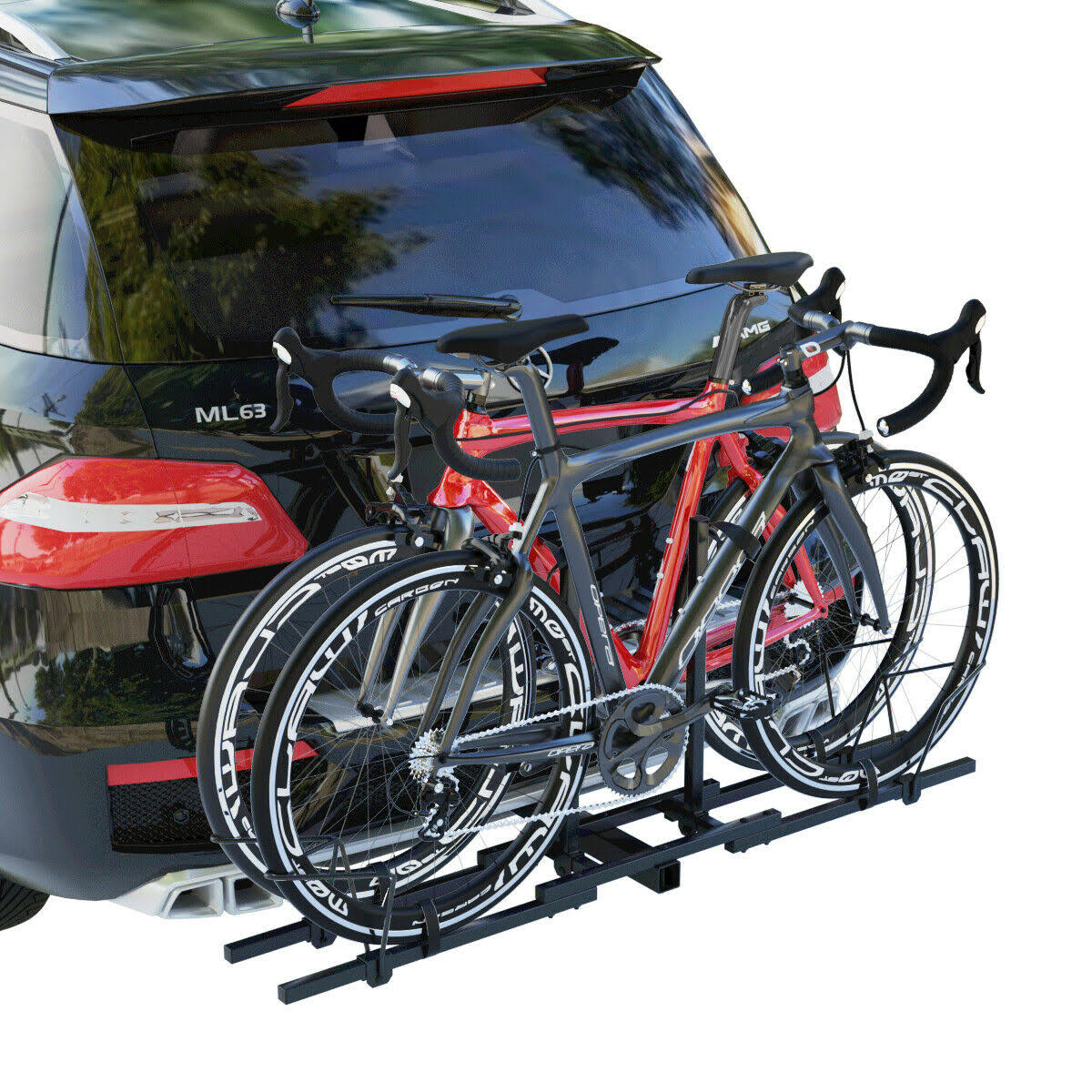 2x22 Heavy Duty 2 Bicycle Hitch Mount Carrier