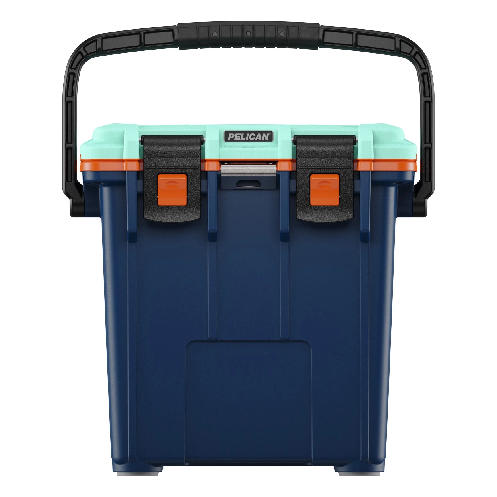 Pelican 20QT Elite Cooler Extreme Ice Retention Pacific Blue Orange Seafoam