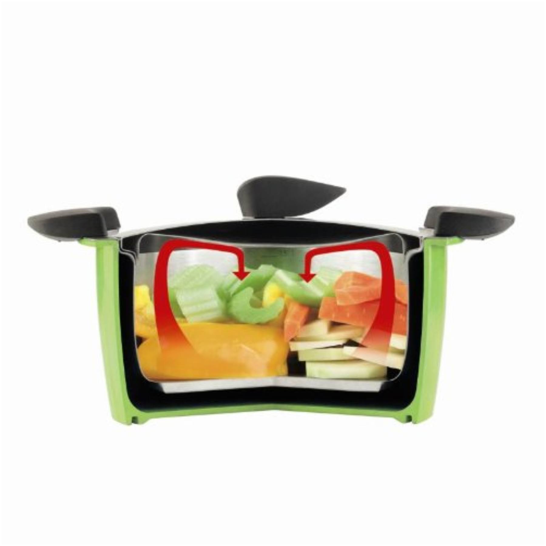 Kuhn Rikon 1-Quart Hotpan Casserole Green