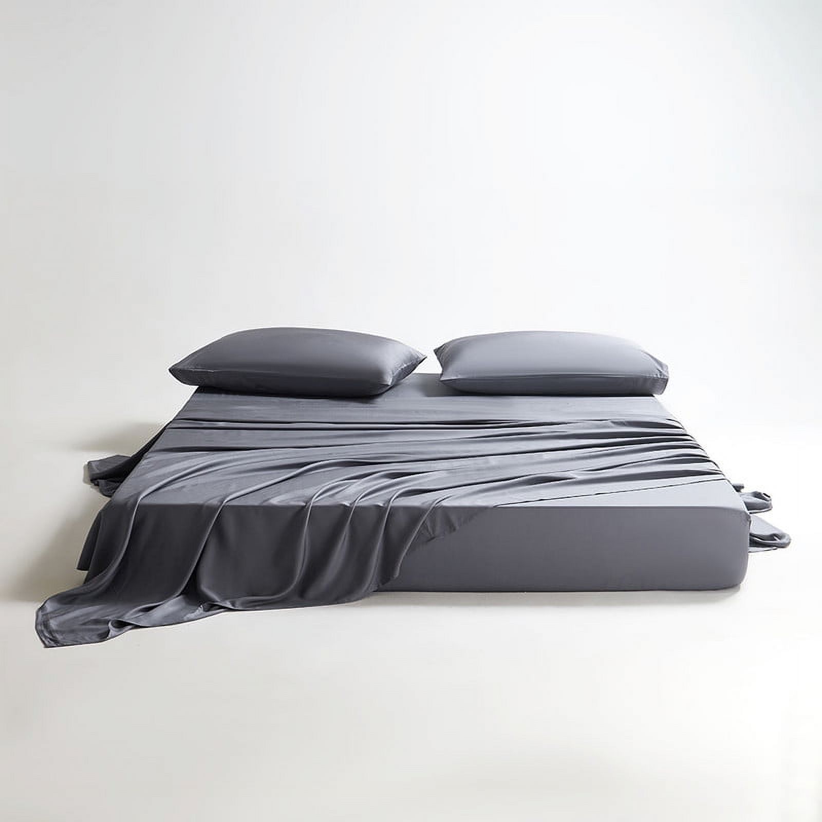 100% Organic Bamboo Sheets Queen Set 4 pcs - Luxury Soft with 18 Inch Deep Pocket - Ultra Breathable Cooling Sheets for Hot Sleepers