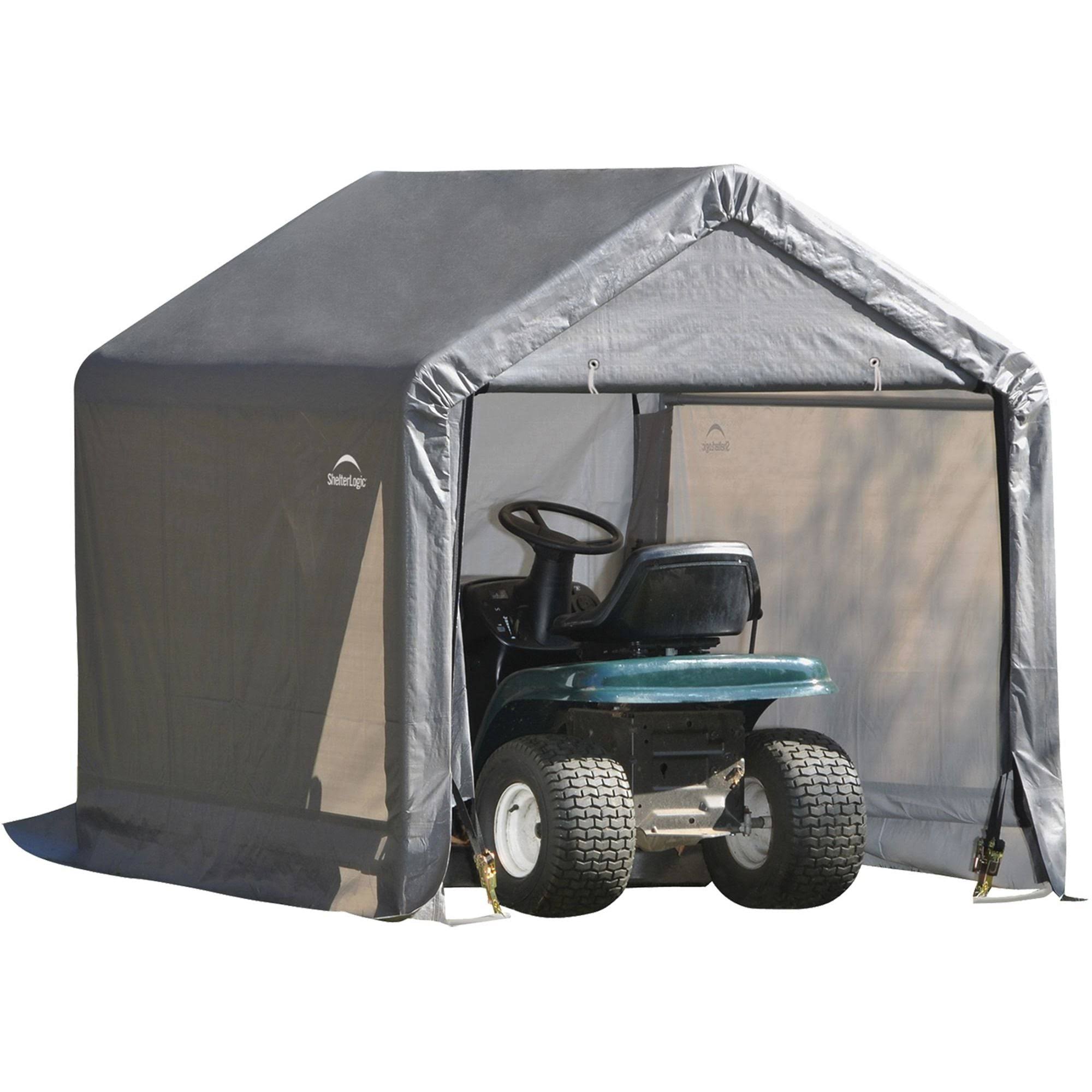Shelter Logic Shed-in-a-Box Canopy Storage Shed - 6&acute; x 6&acute;