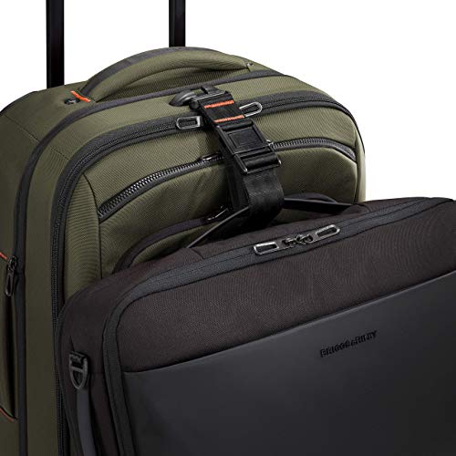 Briggs & Riley Domestic 22" Carry On Expandable Spinner - Luggage for Travel, Suitcases with Wheels, Softside Rolling Bag for Men & Women
