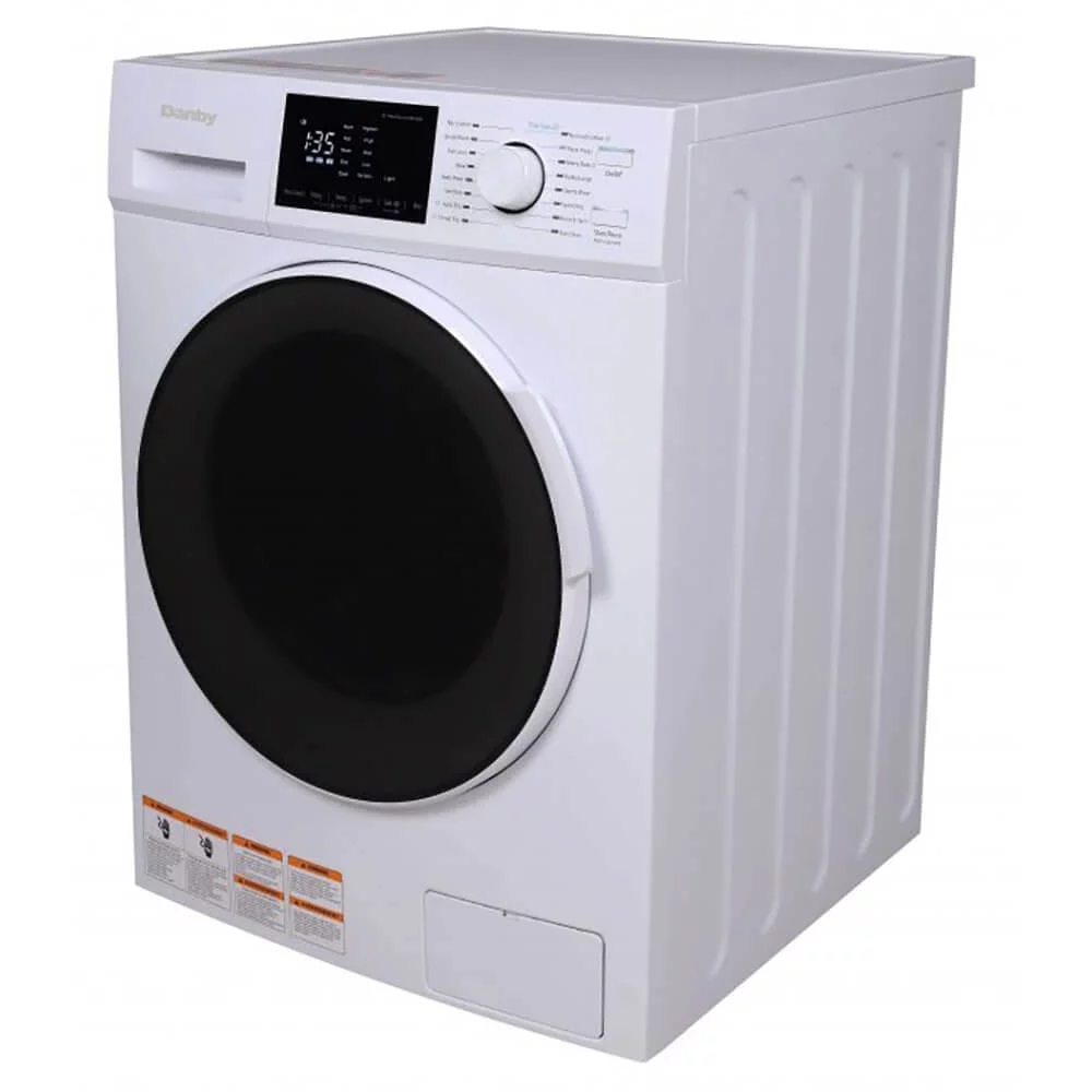 Danby DWM120WDB-3 2.7 Cu. ft. All-In-One Vent-less Washer/Dryer Combo in White