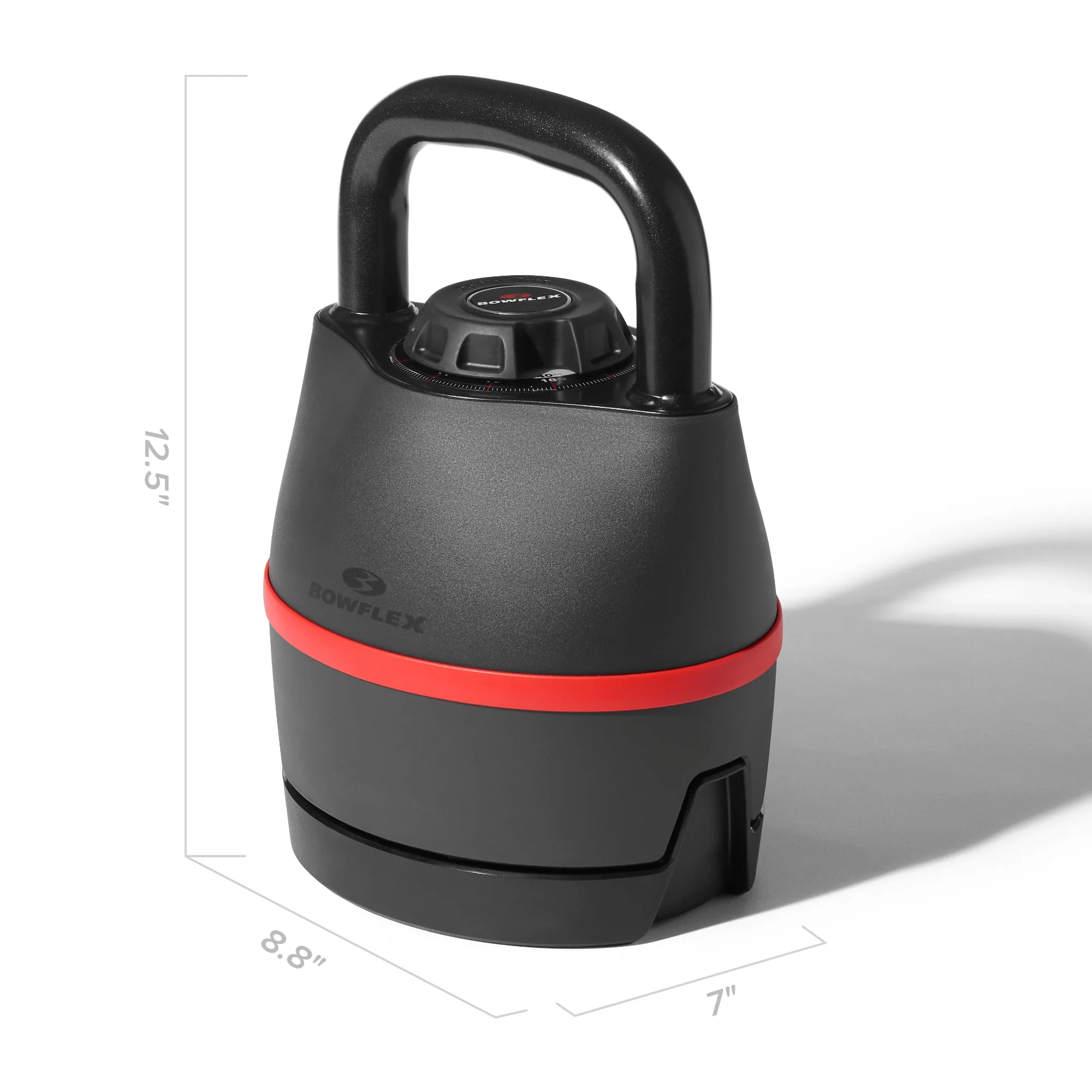 Bowflex SelectTech 840 Adjustable Kettlebell, 6 Weight Settings from 8-40 lbs, Single, Free 2-Month JRNY Membership