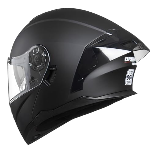 Modular Motorcycle Helmet with Flip-Up Design, DOT Approve with Extra Clear Visor, Full Face Motorcycle Helmets