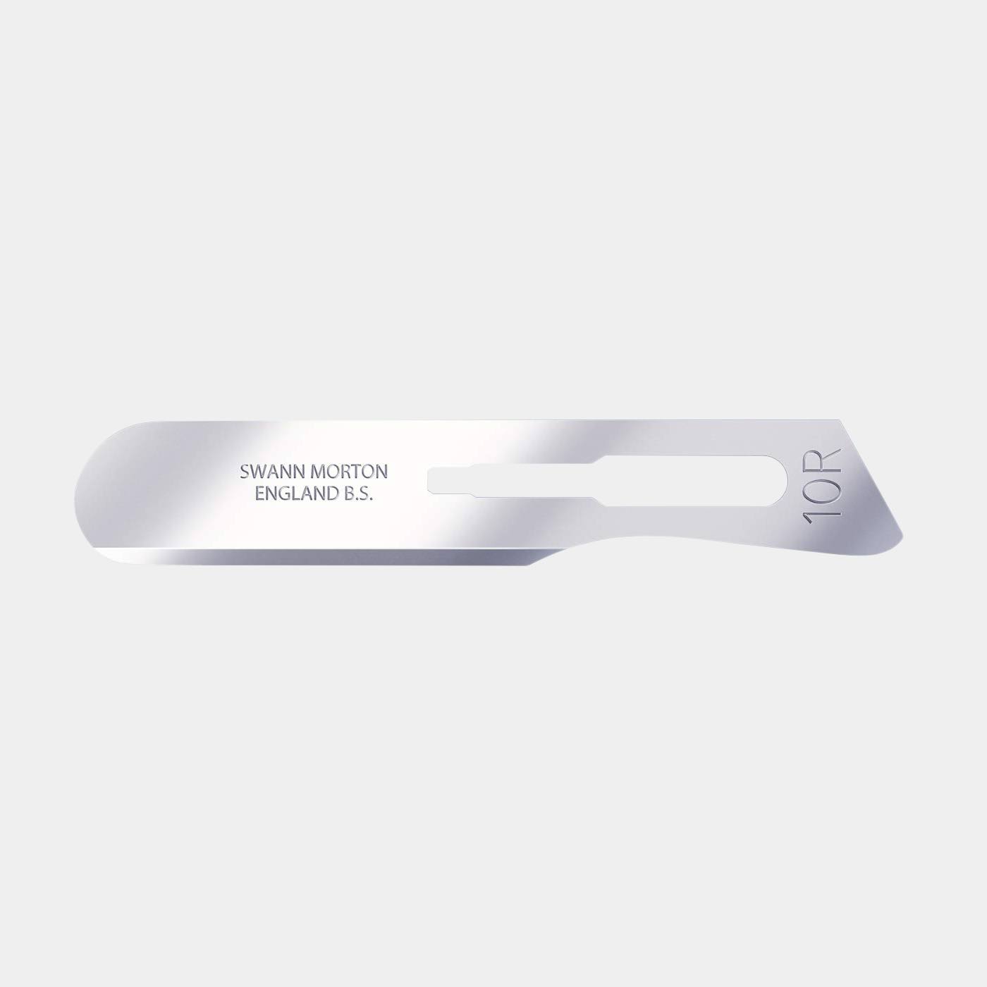 Swann-Morton #10R Sterile Surgical Blades, Stainless Steel [100]