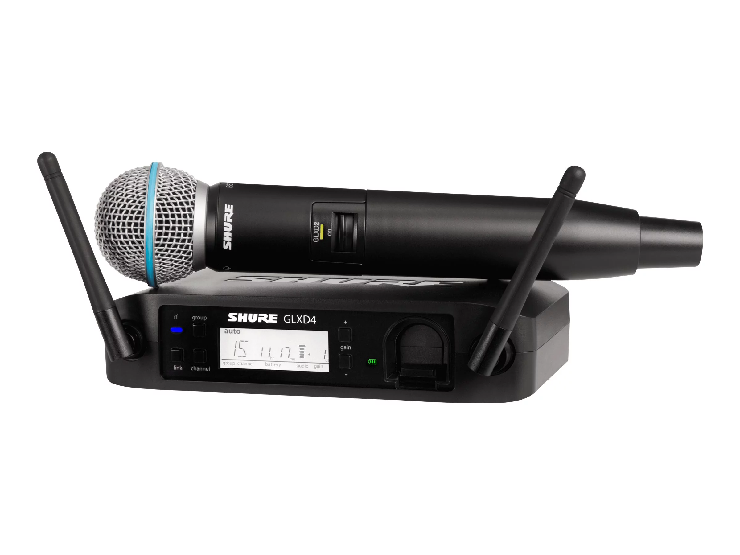 Shure GLX-D Digital Wireless System for Beta58 Handheld Microphone