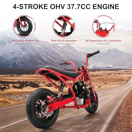 Oryxearth 37.7CC 4-Stroke Kids Dirt Bike