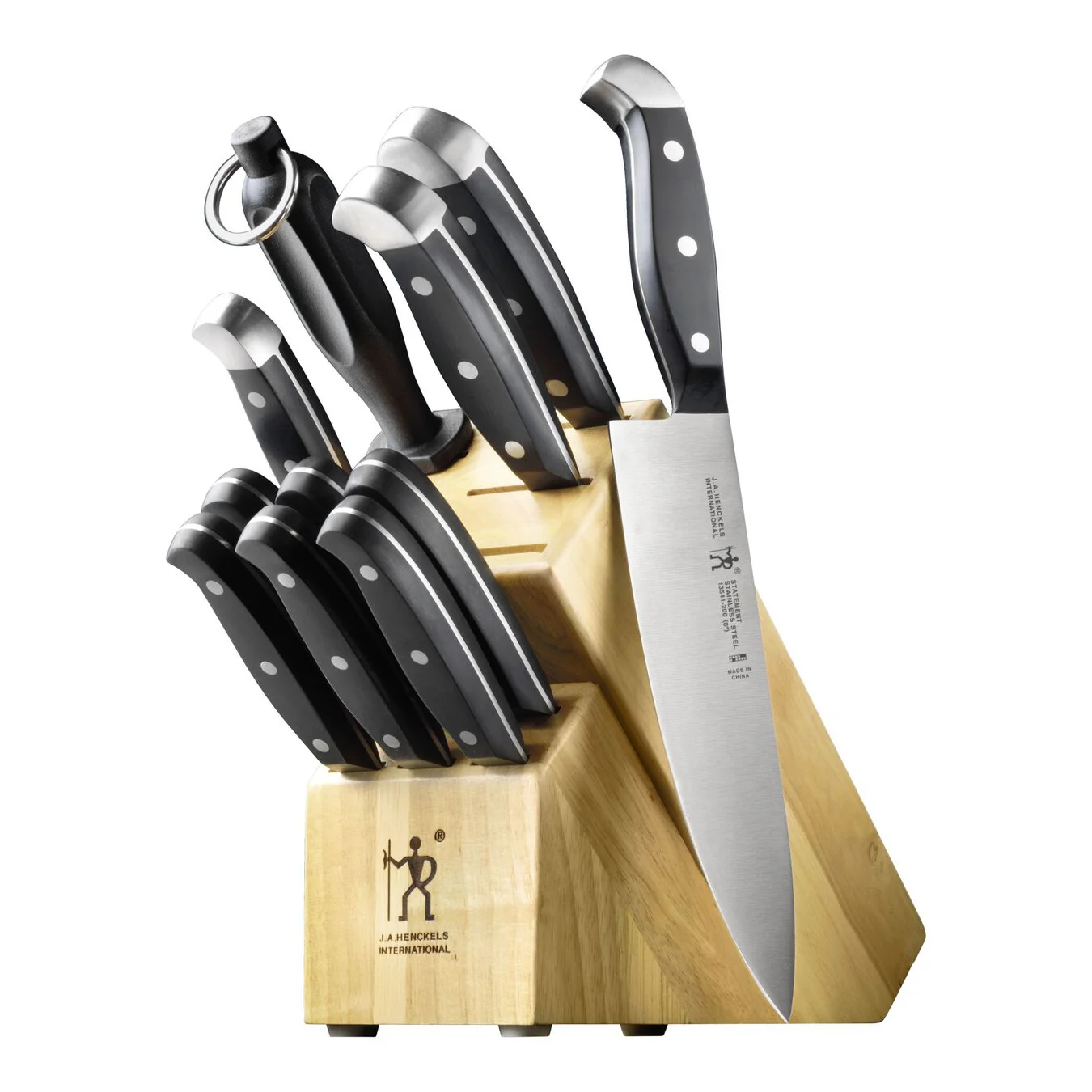 Henckels 12pc Knife Block Set, Statement Series