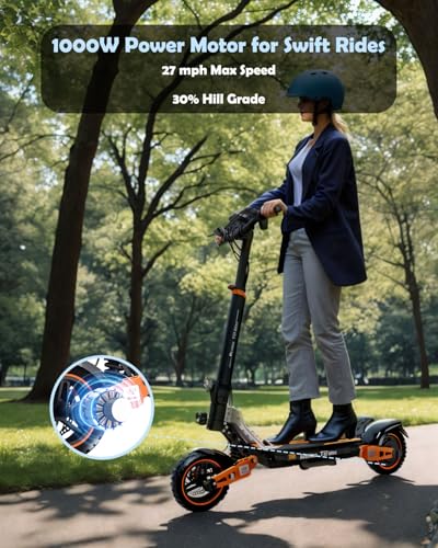 Ruitoo® Electric Scooter, 1000W/1600W/5600W Motor, Off Road Electric Scrooter Adults, 27/32/34/47Mph Top Speed, 28/35/44/50/53 Miles Max Range