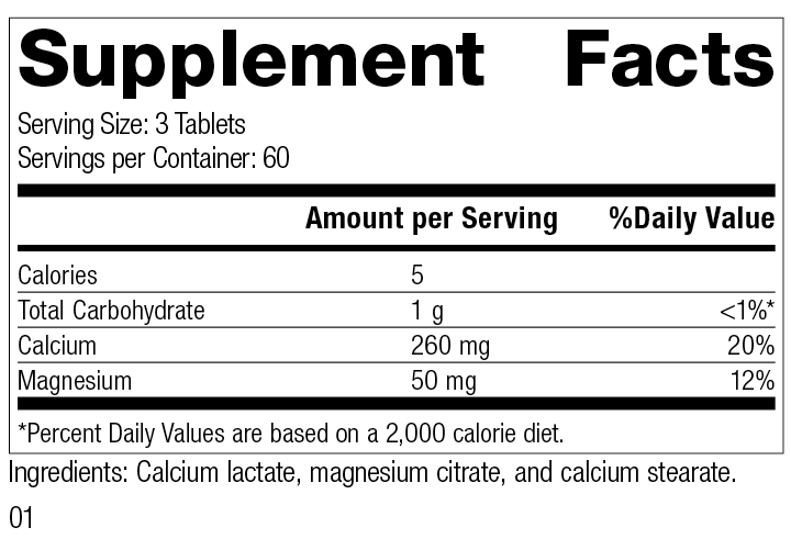 Calcium Lactate, 180 Tablets - Kansas Nuitrition - HNZSDS